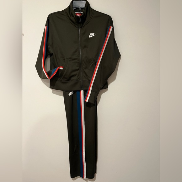 Women’s Nike 2-Piece Open Hem Matching Athletic Training Pant Suit Set Size:S